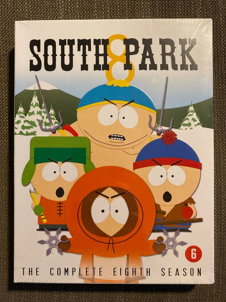 South Park - The Complete Eighth Season dvd-box nieuw!!, Vanaf 16 jaar, Boxset, Ophalen of Verzenden, Komedie