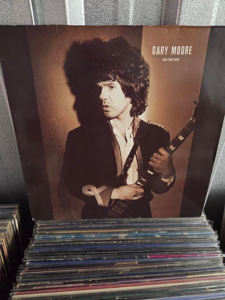 Hardrock/Metal lp GARY MOORE: RUN FOR COVER, Ophalen of Verzenden