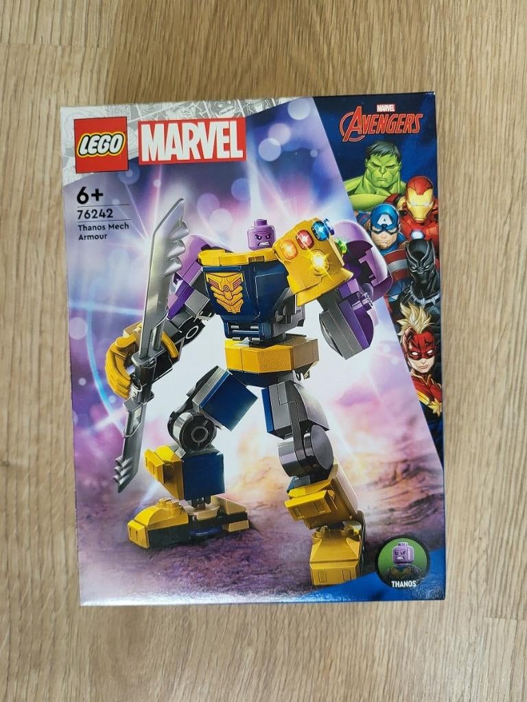 LEGO Marvel 76262 Thanos Mech Armour >>NIEUW<<, Ophalen of Verzenden, Nieuw, Complete set, Lego