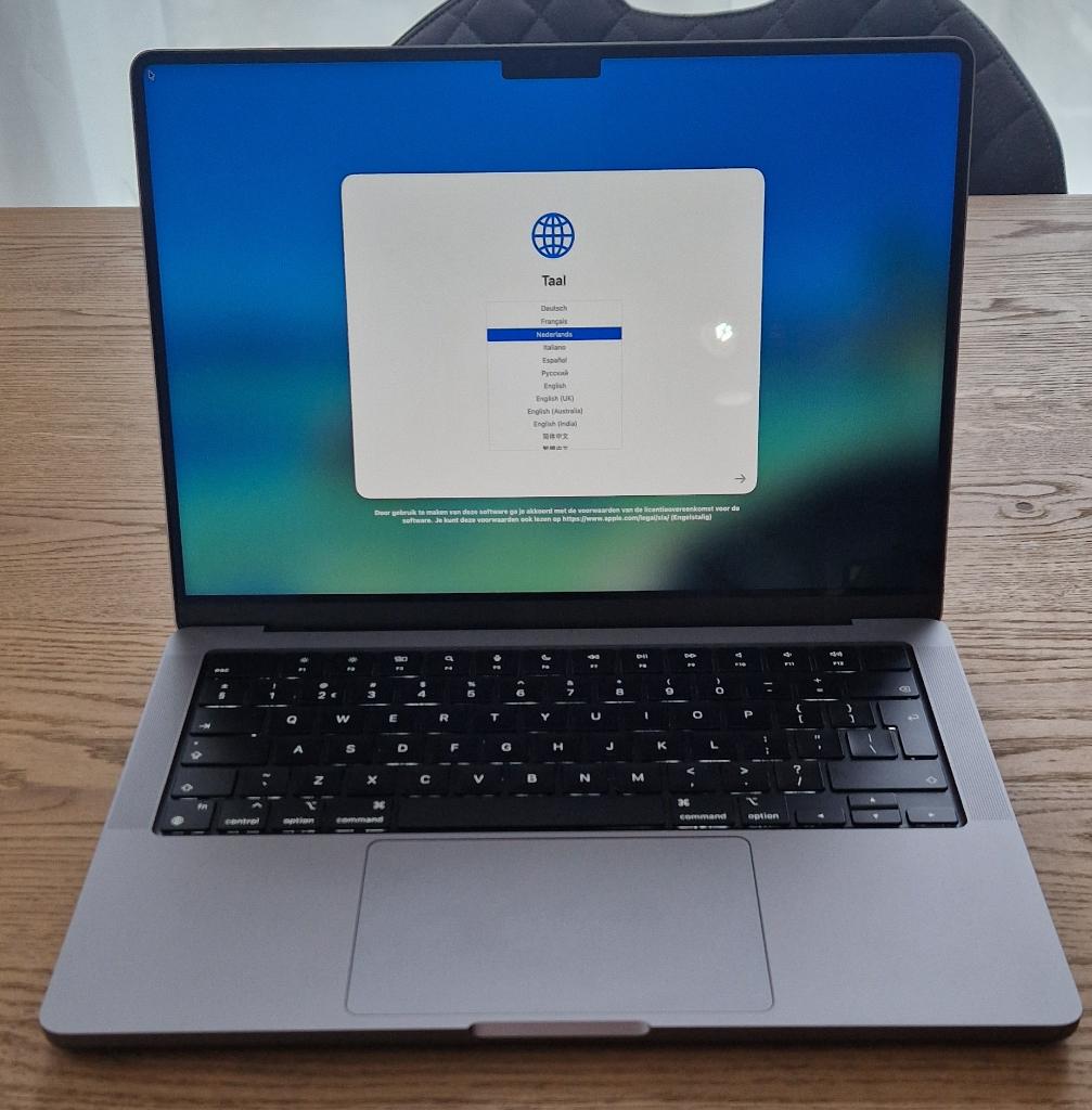 MacBook Pro 14 M1 Pro 16GB 512GB | Nieuwstaat + doos, Computers en Software, Apple Macbooks, MacBook Pro, Qwerty, Overige groottes