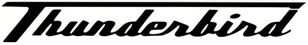 Triumph Thunderbird sticker #1, Ophalen of Verzenden