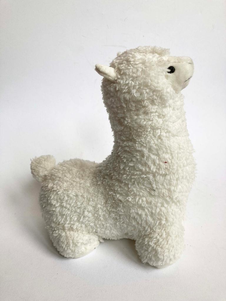 Woonaccessoire: Deurstopper witte lama, Ophalen of Verzenden, Gebruikt, Binnen