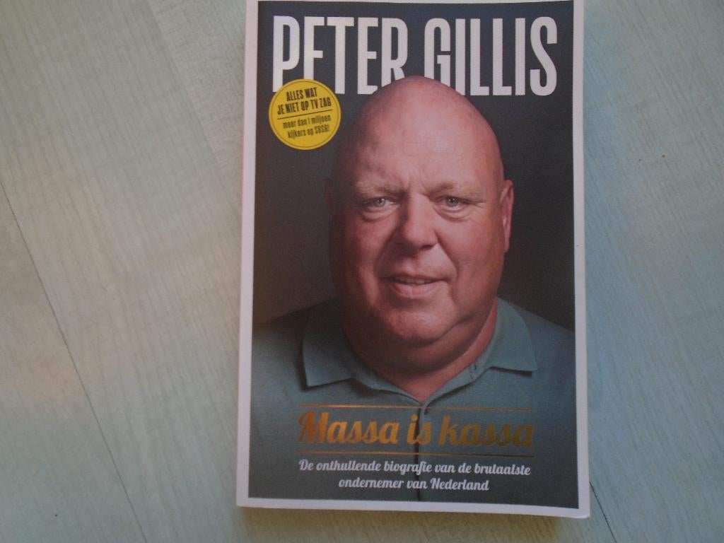 peter gillis, massa is kassa, Ophalen of Verzenden, Zo goed als nieuw, Peter Gillis