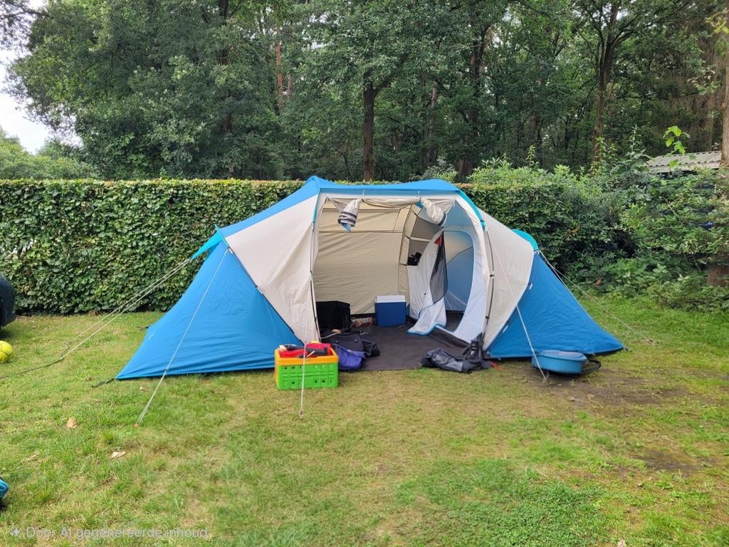 Decathlon Quechua Arpenaz Family 4.2 Tent, Caravans en Kamperen, Ophalen of Verzenden, Gebruikt, Tot en met 4