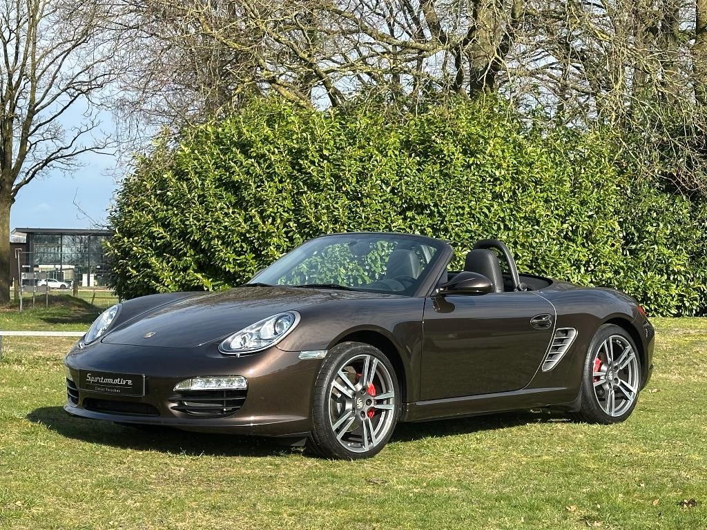 Porsche Boxster 3.4 S 987.2 - 2011 Exclusive uitvoering, Auto's, Porsche, Automaat, Zwart, Leder, Bedrijf