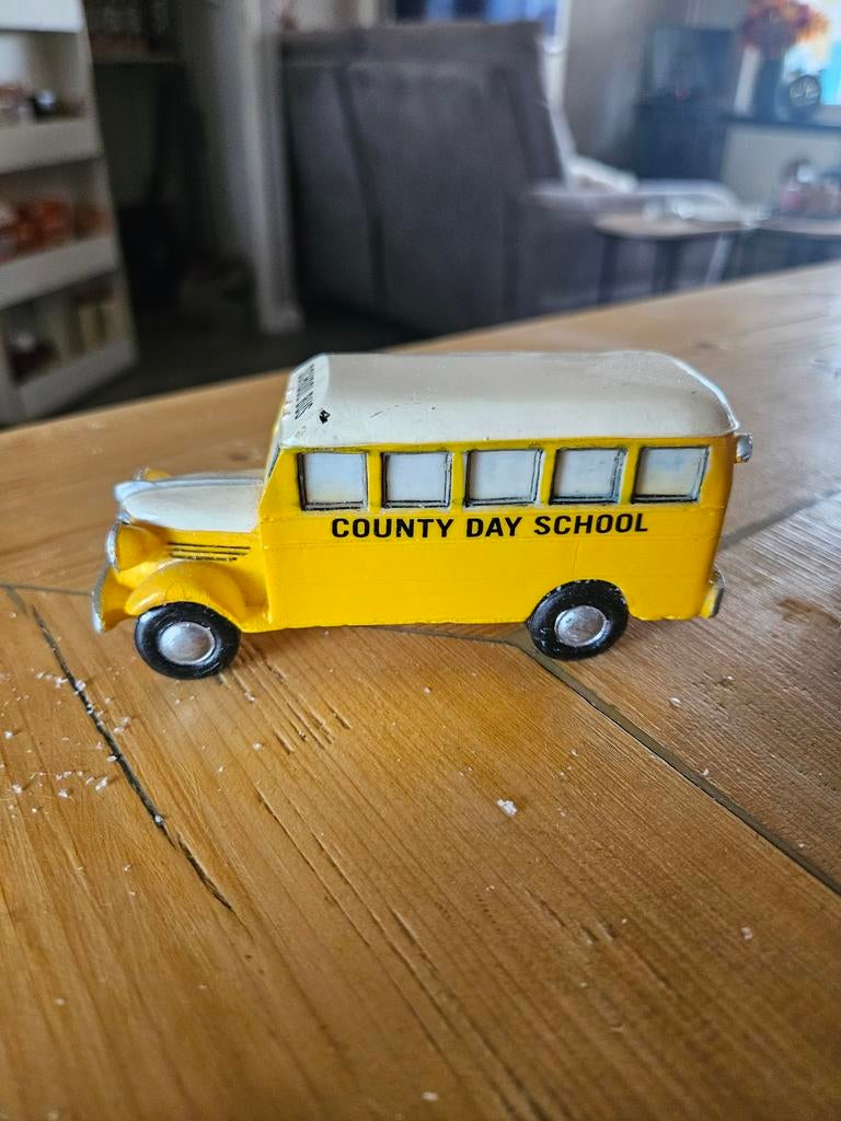 Lemax Schoolbus - County Day School, Diversen, Kerst, Ophalen of Verzenden