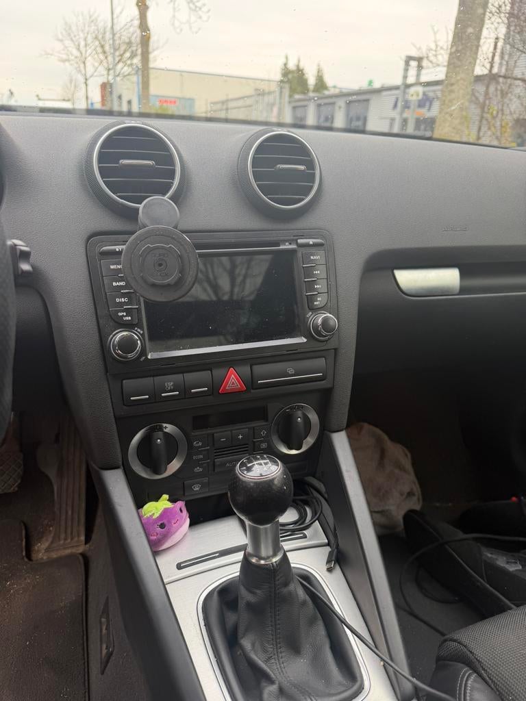 Audi A3 1.8 Tfsi Sportback 118KW 2007 Grijs, Auto's, Voorwielaandrijving, Zwart, 4 cilinders, 160 pk