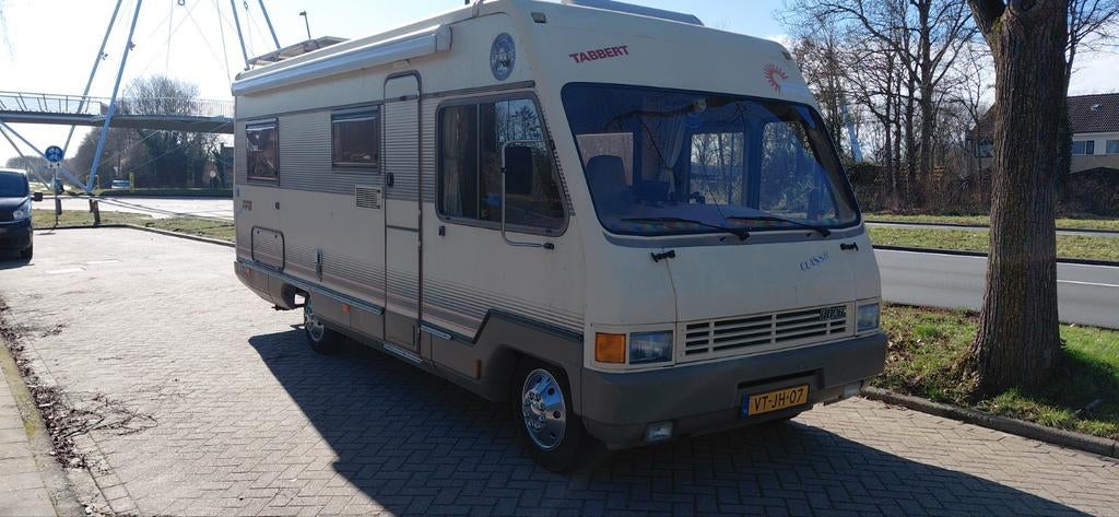 FIAT Ducato FFB 660 intergraal met orginele Tabbert opbouw., Integraal, Ringverwarming, Fiat, Treinzit