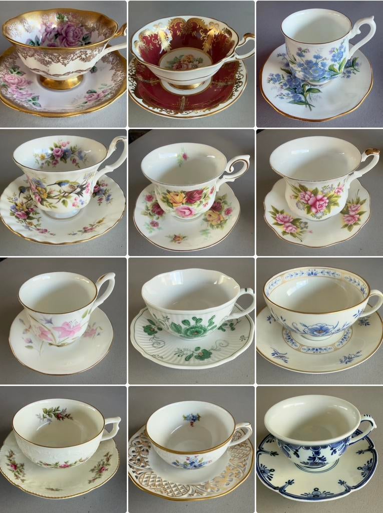 Veel kop en schotels, zie mijn losse advertenties!, Ophalen of Verzenden