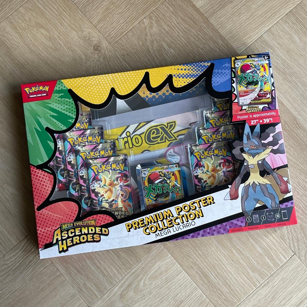 Pokémon TCG Ascended Heroes Premium Poster Collection, Ophalen of Verzenden, Nieuw