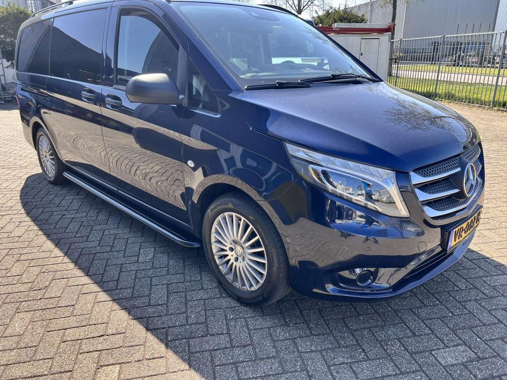 Mercedes-Benz Vito W639 W447 Sidebars met RVS trede Zwart ge, Niet ingevuld, Niet ingevuld, Niet ingevuld