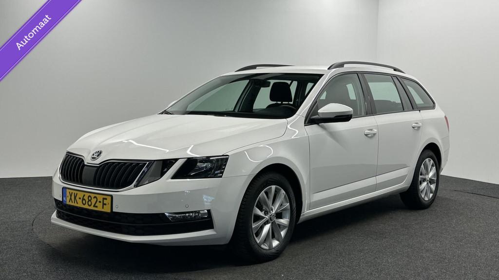 Skoda Octavia Combi 1.0 TSI Greentech Ambition Business CAME, Stof, Gebruikt, 116 pk, Wit