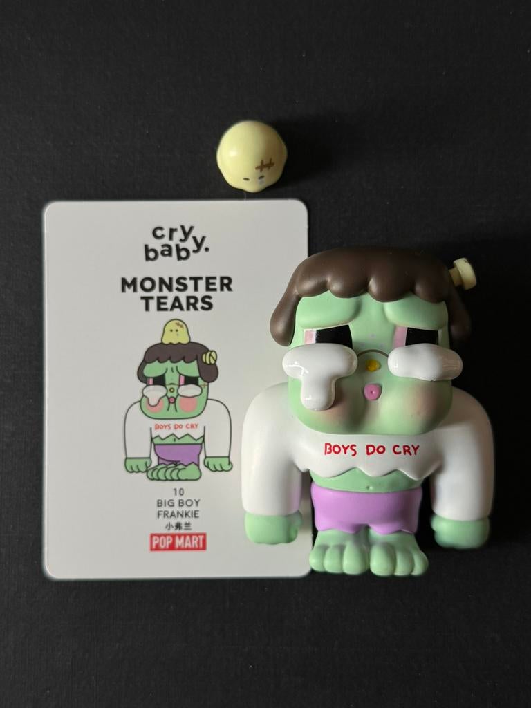 Popmart | Crybaby Monster Tears | Big boy Frankie, Ophalen of Verzenden, Nieuw