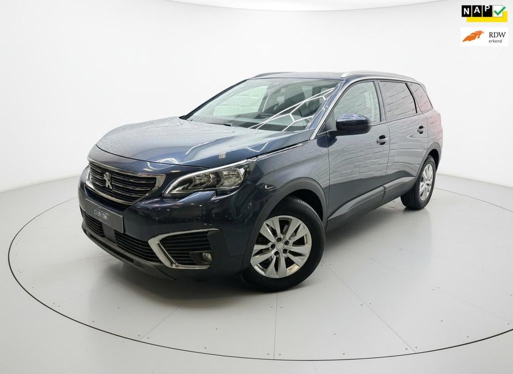 Peugeot 5008 1.2 PureTech Active 7 PERSOONS PDC NAVI NAP, Auto's, Voorwielaandrijving, Stof, Gebruikt, 1199 cc