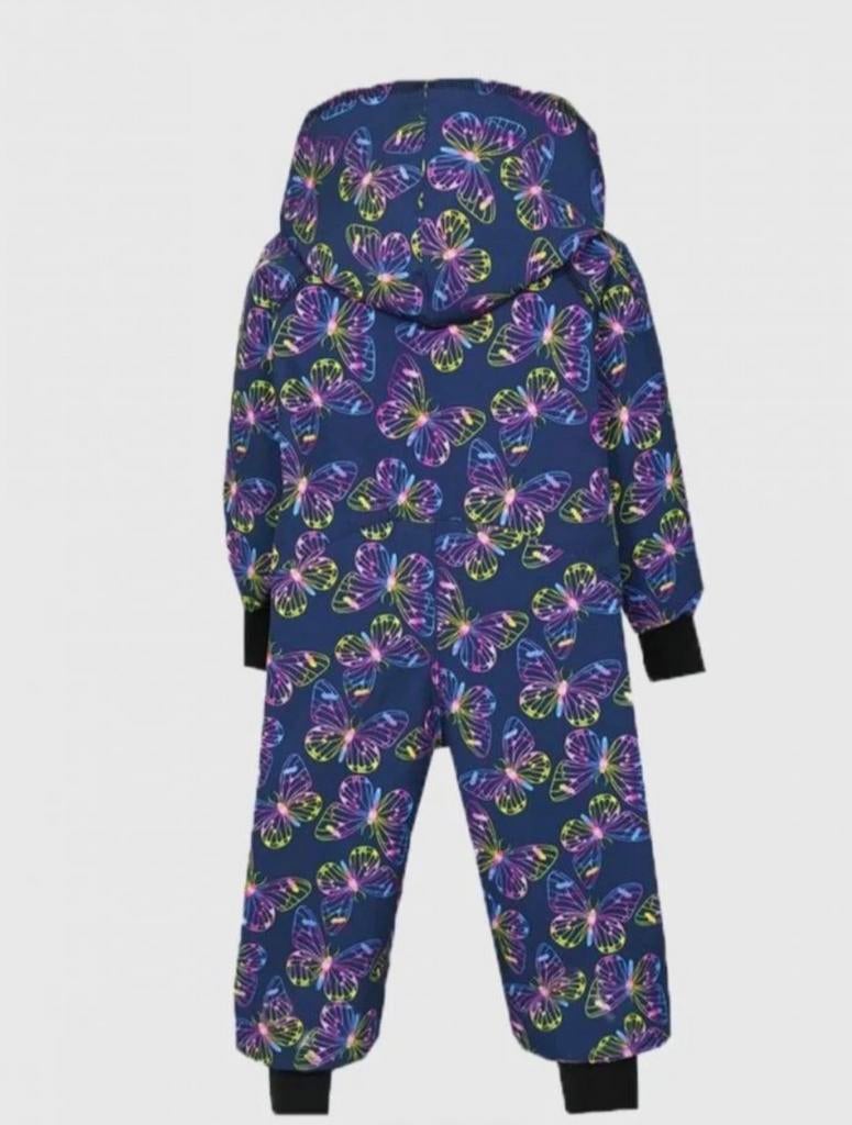 IELM Speelpak Regenpak Maat 104 - Vlinderprint, Ophalen, Zo goed als nieuw, Jongen of Meisje, Setje