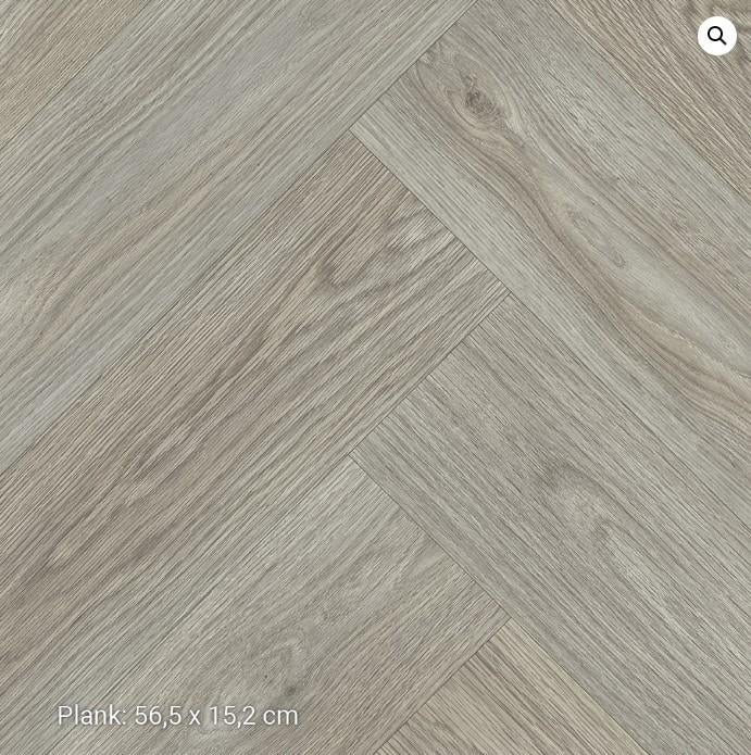 490x400 vinyl interfloor Carbon WWWVLOERENOUTLETZWOLLE NL, Ophalen of Verzenden, Nieuw, Vinyl