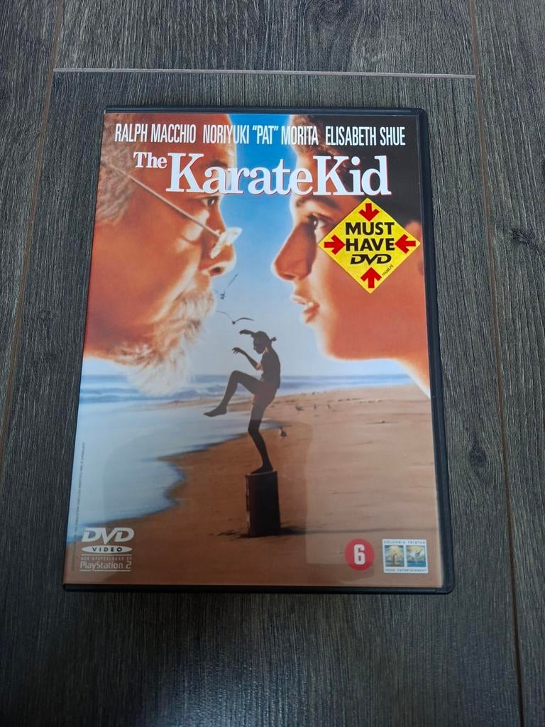 The Karate Kid (Ralph Macchio, Pat Morita), 1980 tot heden, Ophalen of Verzenden, Zo goed als nieuw, Vanaf 6 jaar