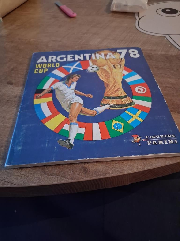 Panini World Cup Argentina 78 compleet, Verzamelen, Ophalen of Verzenden, Zo goed als nieuw, Buitenlandse clubs, Boek of Tijdschrift