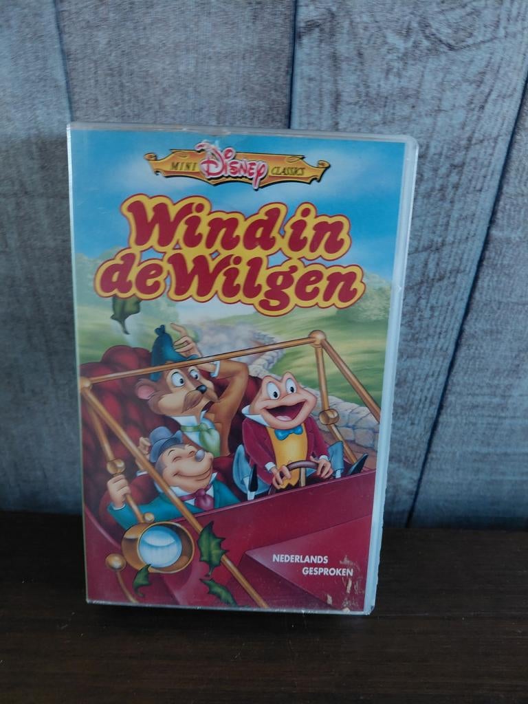 Mini Disney Classics videoband Wind in de Wilgen., Cd's en Dvd's, VHS | Kinderen en Jeugd, Gebruikt, Tekenfilm, Alle leeftijden