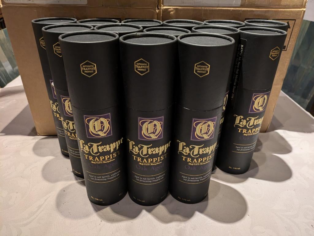 La Trappe Oak Aged Bier, Verzamelen, Ophalen of Verzenden, Nieuw, Flesje(s), La Trappe