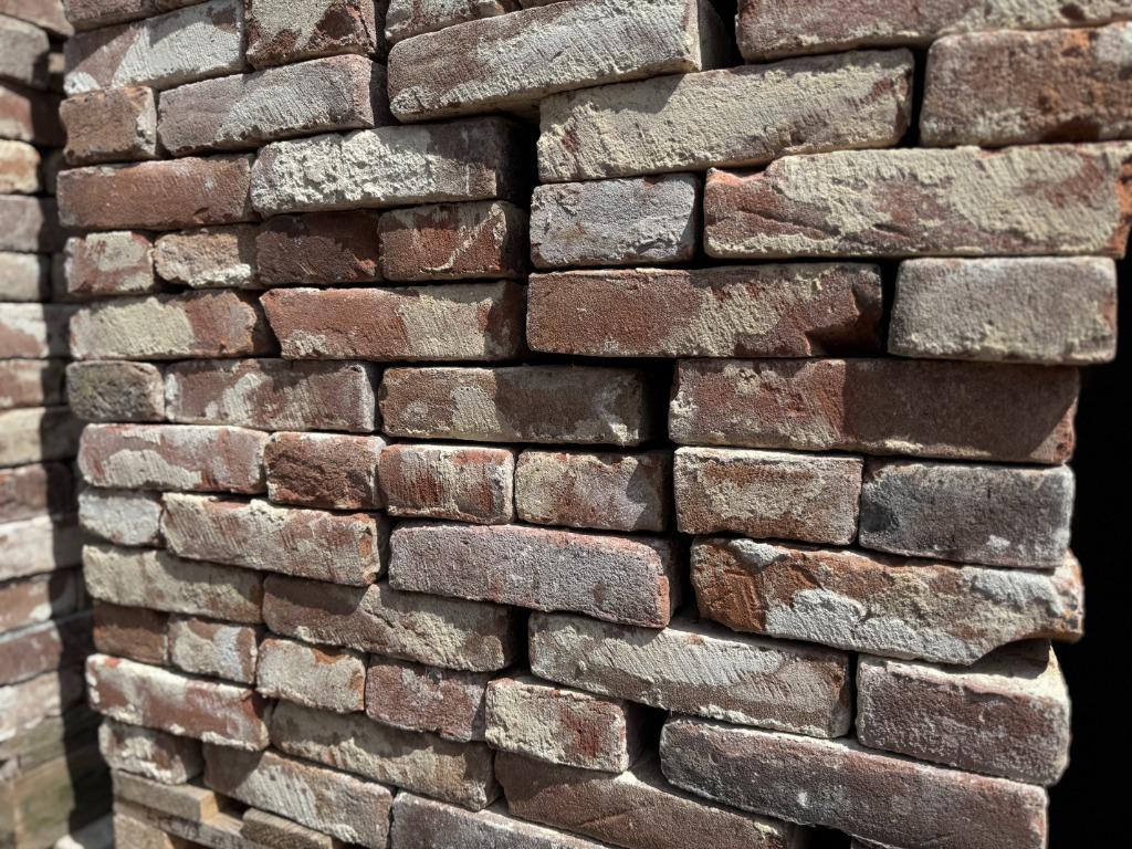 40m2 vormbak waalformaat steen bruin rood 21x5.5x10,5cm., Ophalen, Gebruikt, Bakstenen, Info@walstra.nl