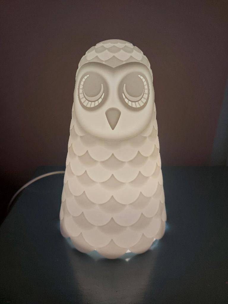 IKEA Solbo led tafellamp  uil, Ophalen, Zo goed als nieuw, Kunststof, Minder dan 50 cm