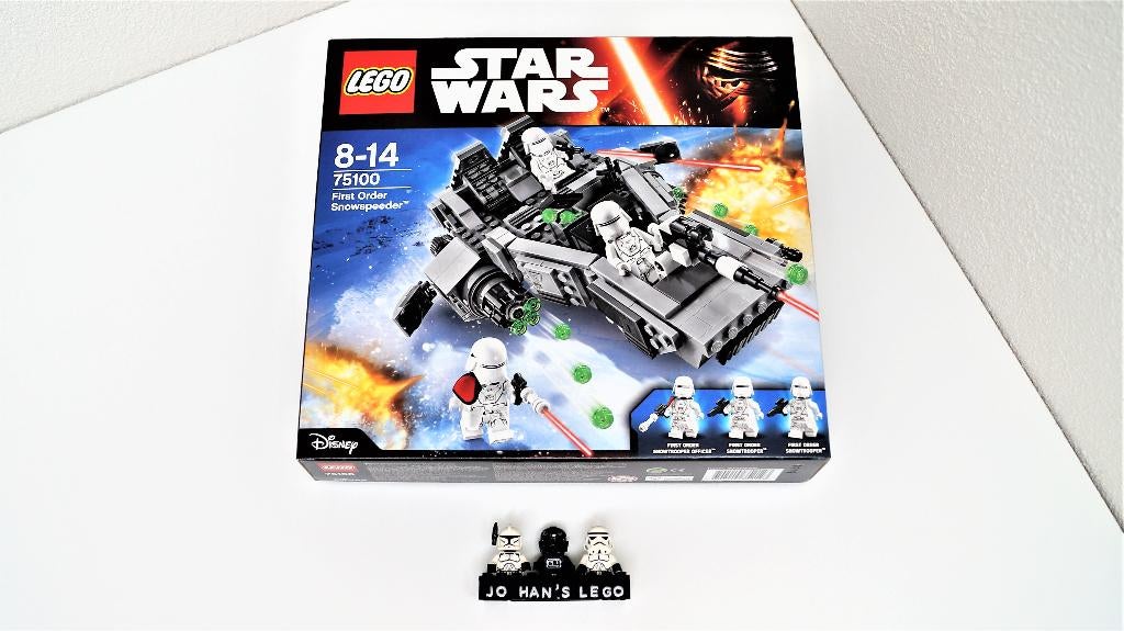LEGO STAR WARS 75100 First order snowspeeder, Ophalen of Verzenden, Nieuw, Complete set, Lego
