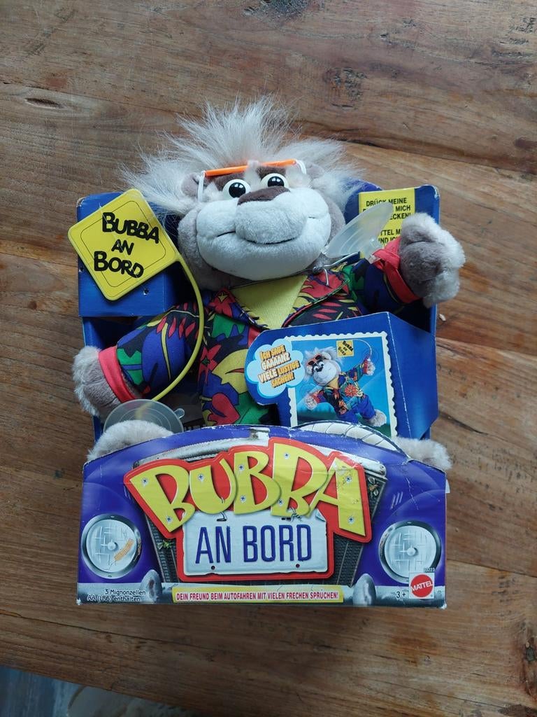 Bubba An Bord Pluche Dier Nieuw, Ophalen of Verzenden, Nieuw, Overige typen