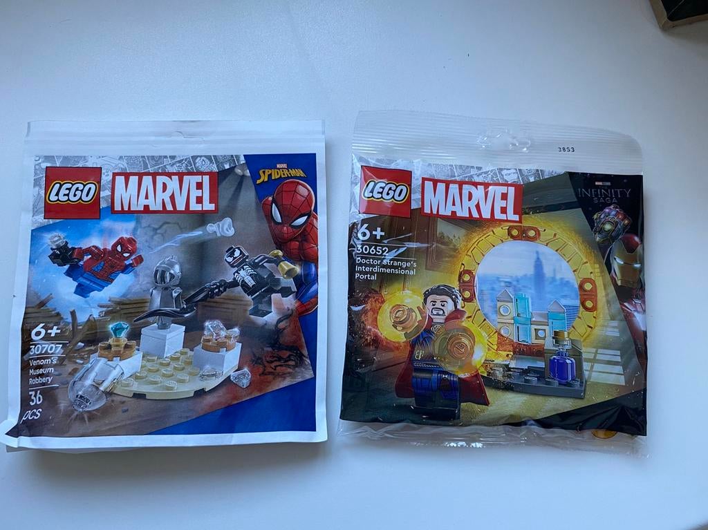 Lego Marvel 30652 en 30707, Ophalen of Verzenden, Nieuw, Complete set, Lego