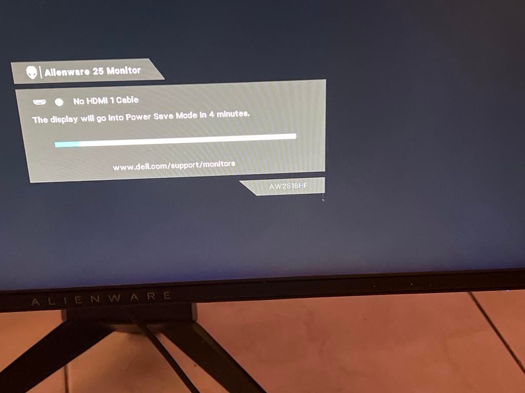 Alienware AW2518HF 24.5 inch gaming monitor, Computers en Software, Monitoren, Gebruikt, 201 Hz of meer, DisplayPort, Gaming, In hoogte verstelbaar