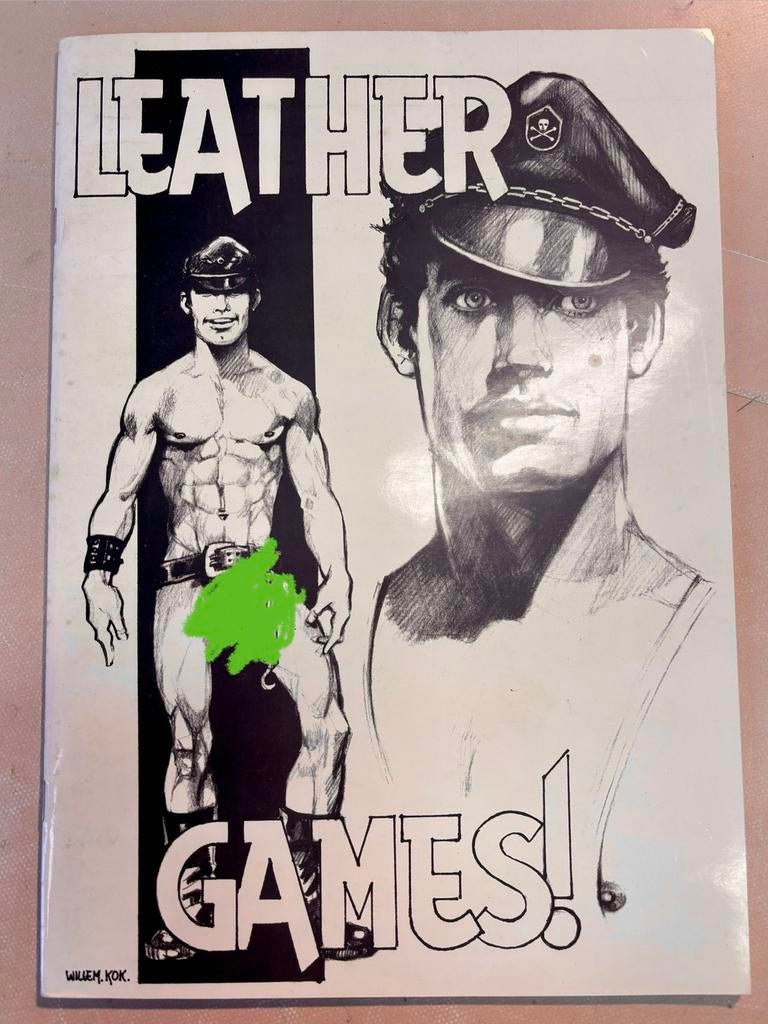 Leather Games zéér bijzonder. Gay kinky homo, Ophalen of Verzenden