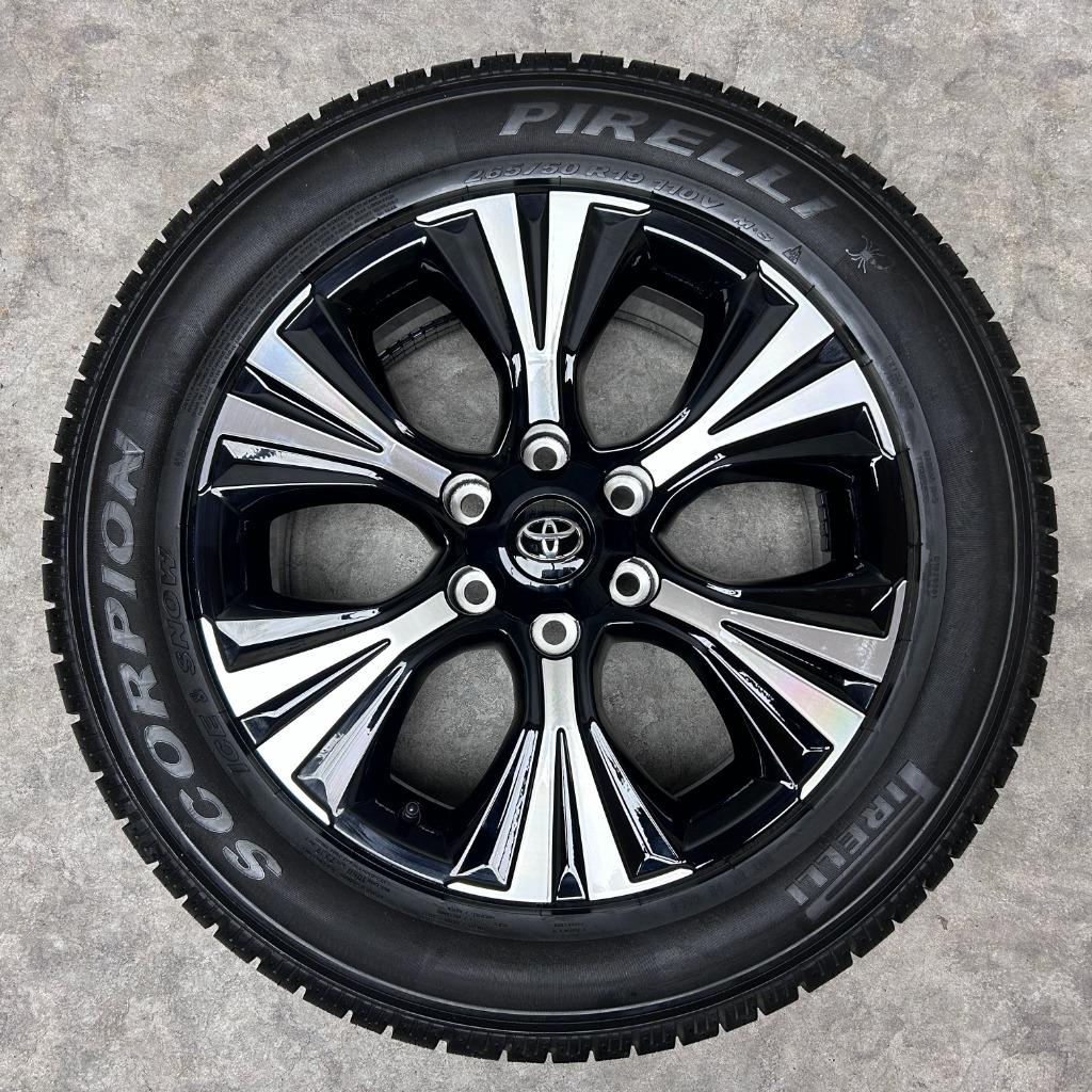 19 inch originele velgen + banden Toyota Landcruiser | Hilux, 19 inch, 265 mm, Banden en Velgen, Nieuw