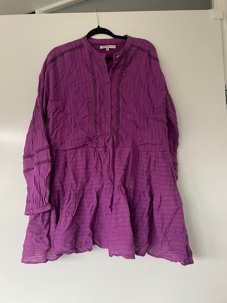 Harper & Yve jurk – maat XL/42, Verzenden, Paars, Maat 42/44 (L), Zo goed als nieuw