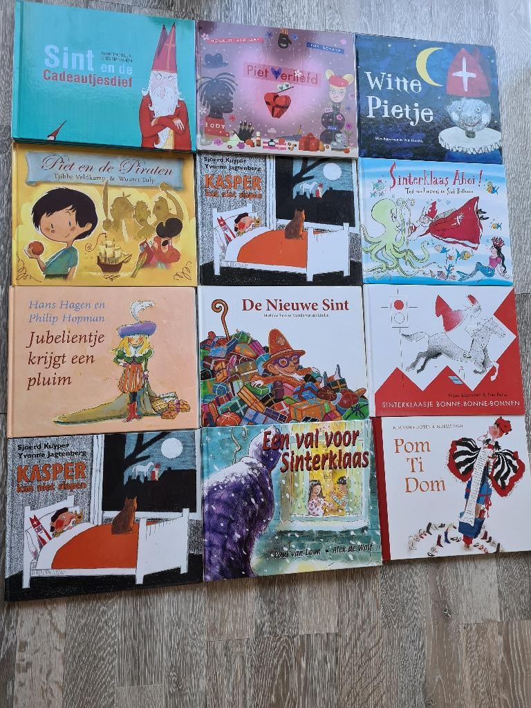 Collectie sinterklaas prentenboeken 12 titels, Ophalen of Verzenden, Zo goed als nieuw