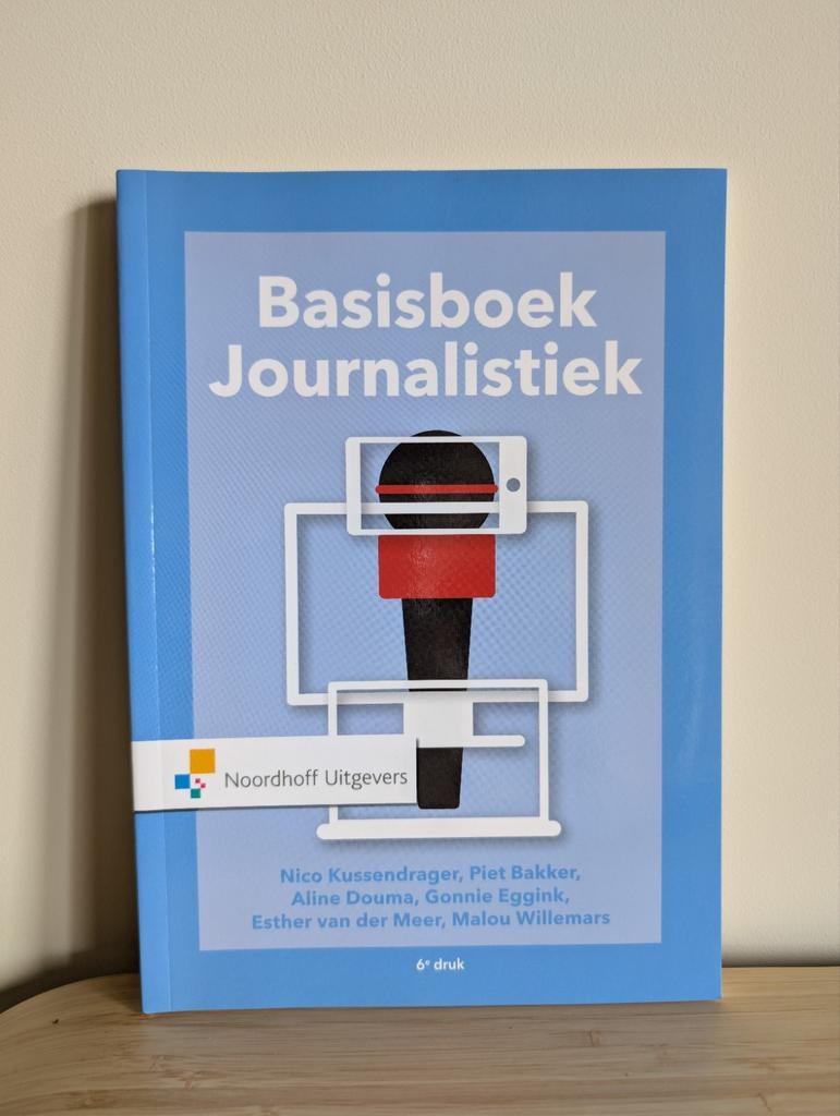 Basisboek Journalistiek, Boeken, Studieboeken en Cursussen, Diverse auteurs, Zo goed als nieuw, Gamma, HBO