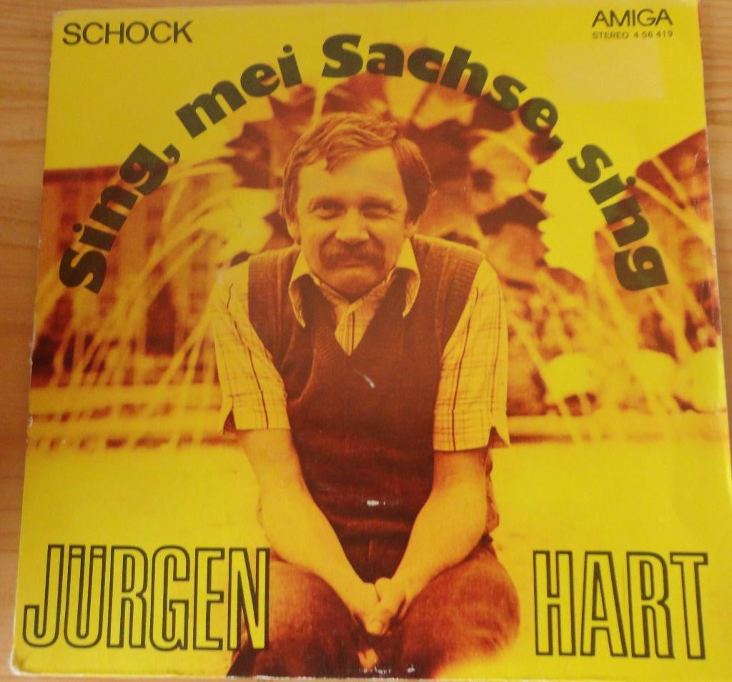 Jurgen Hart >Sing mei sachse sing, Gebruikt, 7 inch, Single, Ophalen of Verzenden