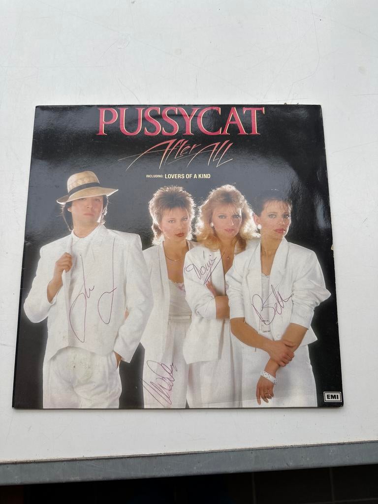 Gesigneerd Pussycat - After All Album, Ophalen of Verzenden, Gebruikt, 12 inch