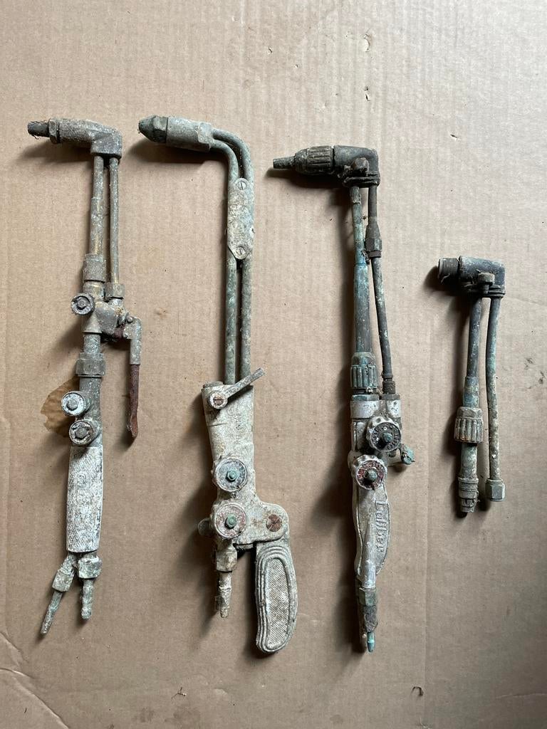 4 stuks oldskool SNIJBRANDERS, Ophalen, Gebruikt