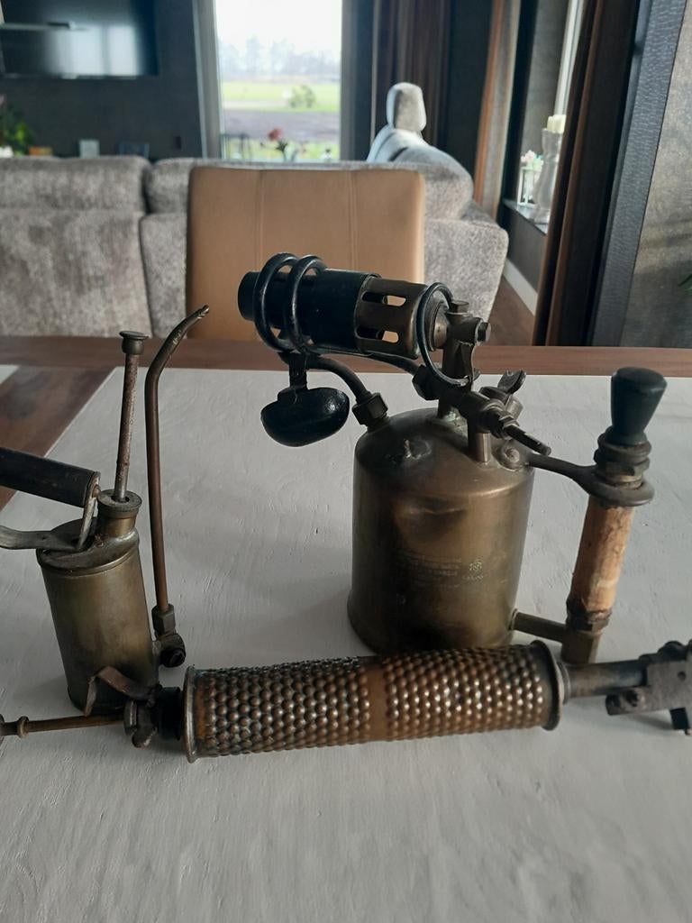 Oude soldeerbouten en branders - verzameling, Antiek en Kunst, Ophalen of Verzenden