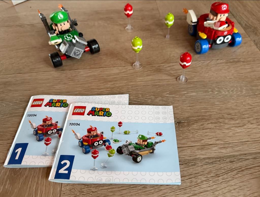 Lego Super Mario Sets 72034, Ophalen of Verzenden, Zo goed als nieuw, Complete set, Lego