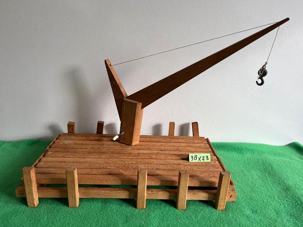 Prachtige houten haven met bruggen, haven,pakhuis,boot enz., Kinderen en Baby's, Speelgoed | Houten speelgoed, Ophalen of Verzenden