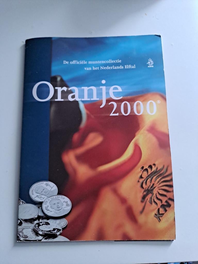 Oranje 2000: Officiële Muntencollectie Nederlands Elftal, Ophalen of Verzenden, Nederland, Munten