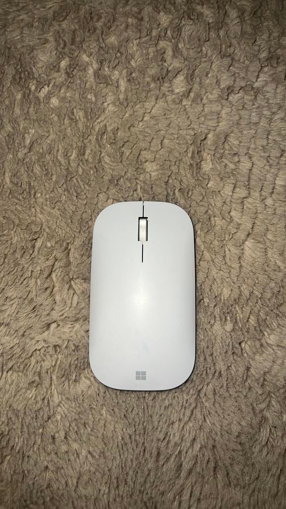 Microsoft modern mobile mouse, Computers en Software, Muizen, Ophalen, Rechtshandig, Muis, Gebruikt