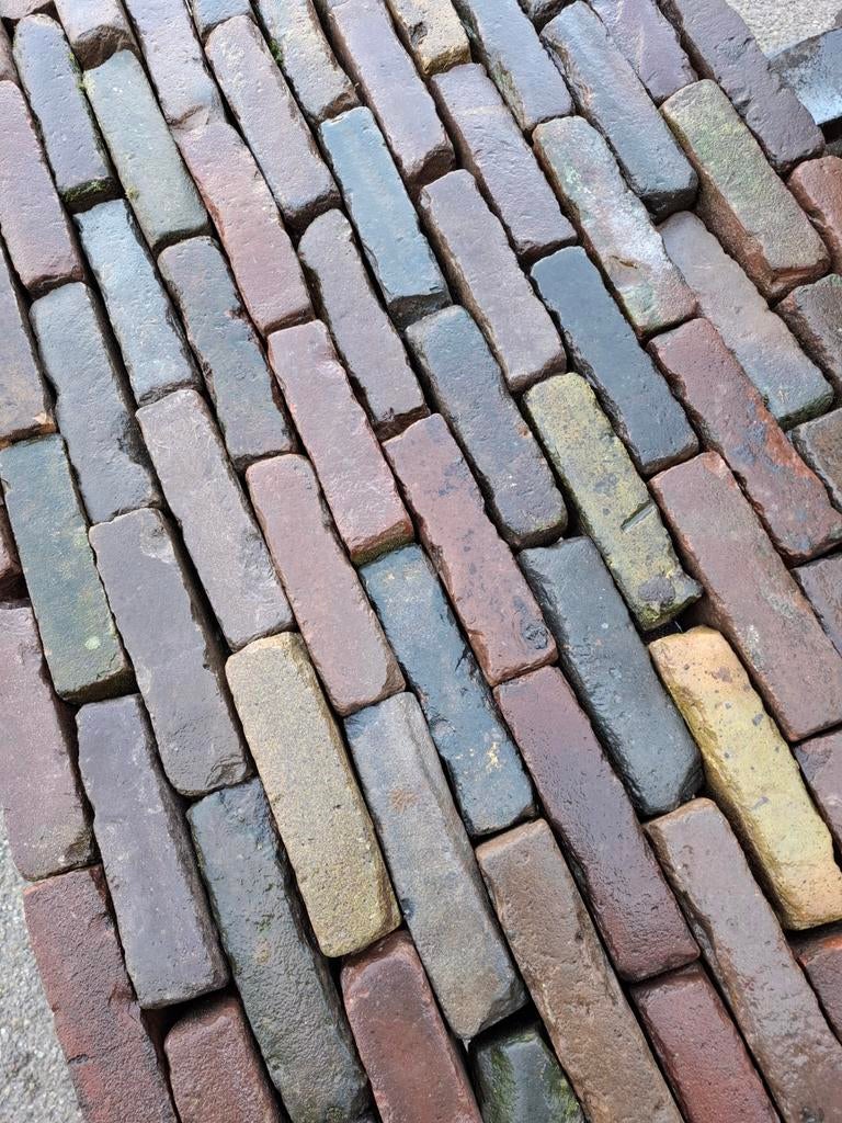 oude gebakken waaltjes alleen hele!, Gebruikt, Keramiek, Klinkers, Ophalen of Verzenden