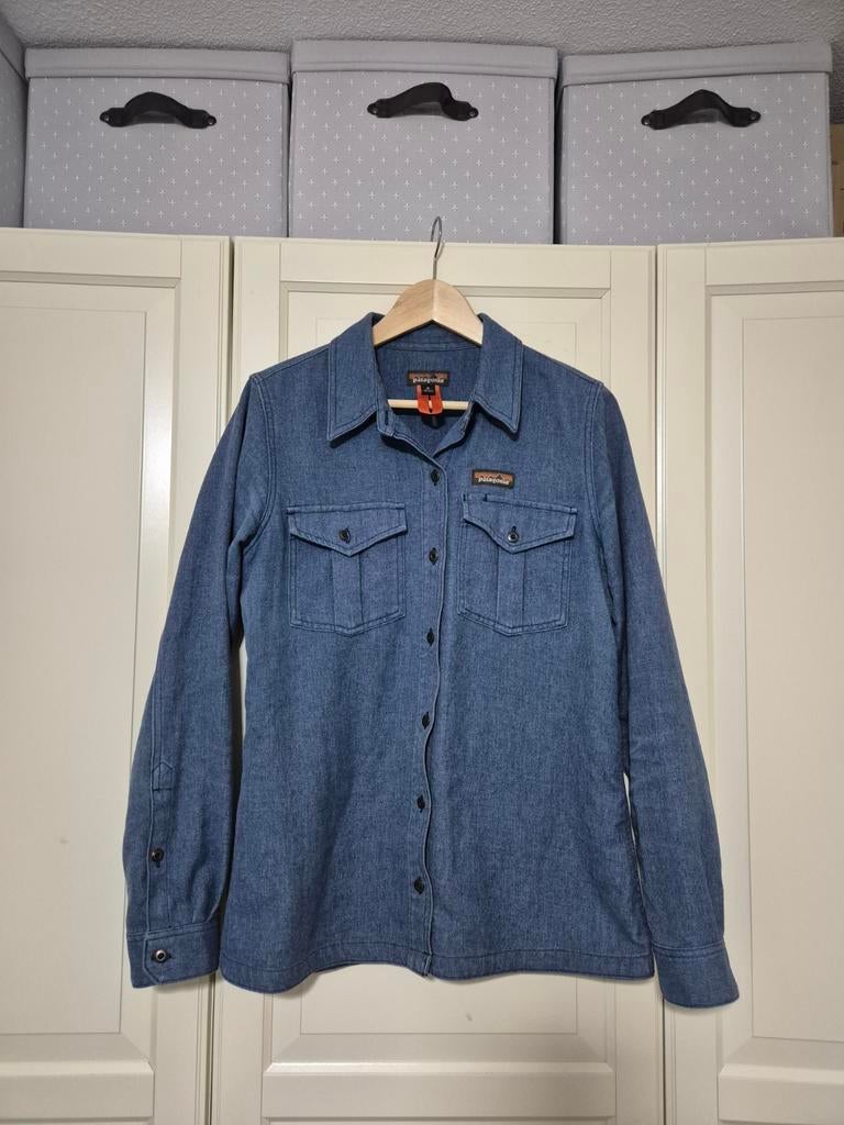 Patagonia jack (Women's Farrier's Shirt) Maat M, Maat 38/40 (M), Blauw, Patagonia, Ophalen of Verzenden