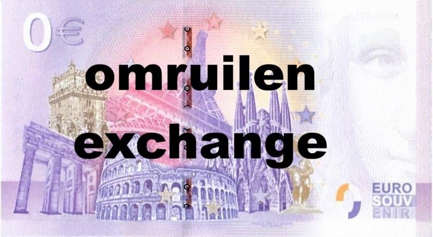 0 Euro biljetten omruilen exchange, Ophalen, Overige landen, 5 euro, Los biljet
