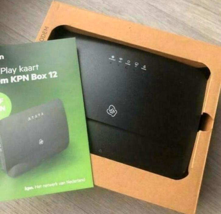 KPN Box12B met WIFI 6, nu met VOIP functie compleet NIEUW., Ophalen of Verzenden, Nieuw, Router met modem
