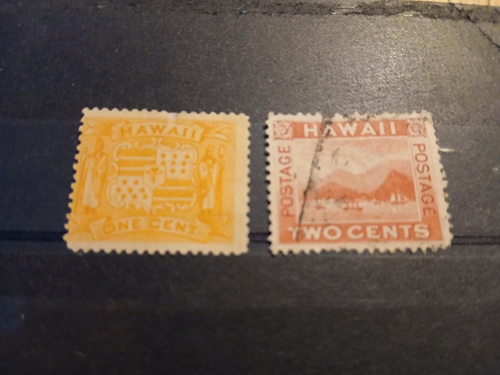 Postzegels Hawaii (1890's), Ophalen of Verzenden, Gestempeld, Noord-Amerika