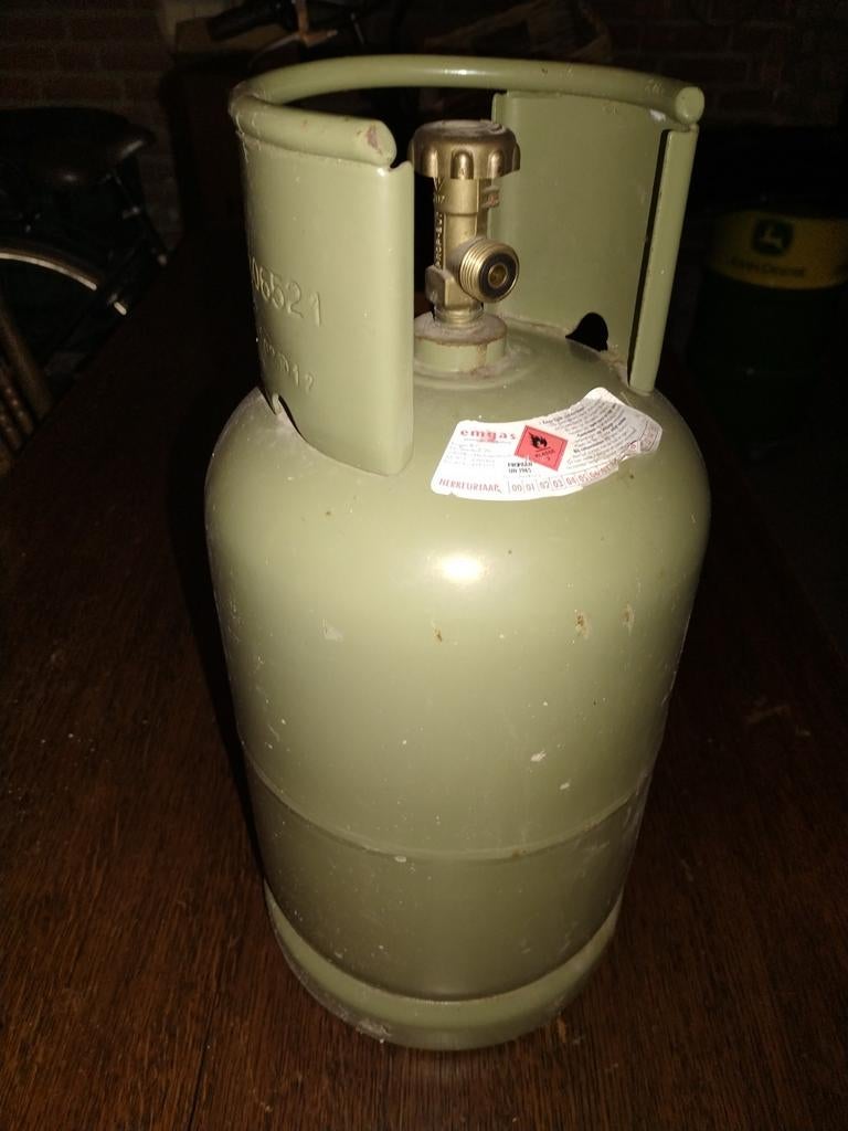 lege gas fles niet gekeurd (ALLEEN OPHALEN), Ophalen, Gebruikt