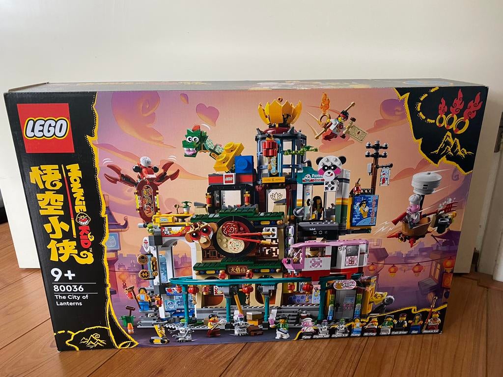 Nieuw Lego Monkie Kid 80036 City of Lanterns SEALED, Ophalen, Nieuw, Complete set, Lego